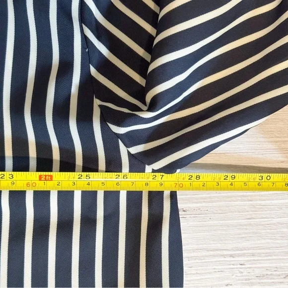 H&M Black and White Striped Button Down Shirt - Picture 6 of 8